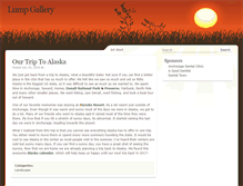 Tablet Screenshot of lumpgallery.com
